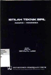 Istilah teknik sipil, Inggris - Indonesia