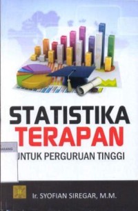 Image of Statistika terapan untuk perguruan tinggi