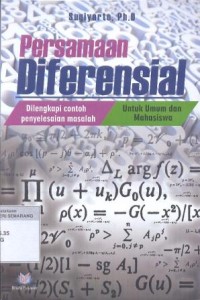 Persamaan diferensial : untuk umum dan mahasiswa  dilengkapi contoh penyelesaian soal