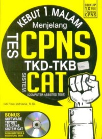 Kebut 1 malam menjelang tes CPNS sistem CAT = Computer Assisted Test