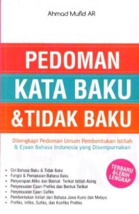 Image of Pedoman Kata Baku & Tidak Baku