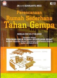 Perencanaan rumah sederhana tahan gempa (rstg) (berdasarkan SNI-03-1726-2002)