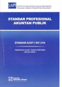Image of Standar audit SA 510