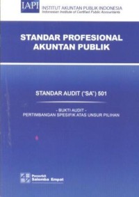 Image of Standar audit SA 501