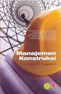 Image of Manajemen konstruksi