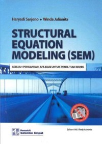 Image of Structural equation modeling = SEM : sebuah pengantar, aplikasi untuk penelitian bisnis