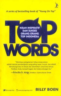 Image of Top words : kisak inspiratif dan sukses orang-orang top Indonesia