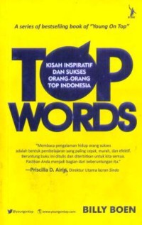 Top words : kisak inspiratif dan sukses orang-orang top Indonesia