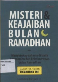 Image of Misteri Keajaiban Bulan Ramadhan
