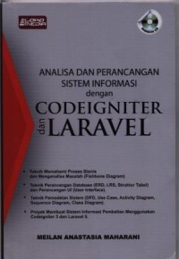 Image of Analisa dan perancangan sistem informasi dengan codeigniter dan laravel
