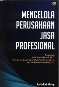 Mengelola perusahaan jasa profesional