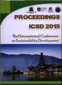 Proceedings ICSD 2015: 2nd internatioanl conference on sustainability development