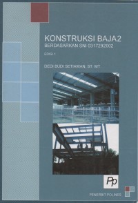 Image of Konstruksi baja 2 : berdasarkan SNI 03-1729-2002