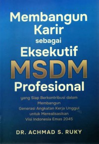 Image of Membangun karir sebagai eksekutif MSDM profesional