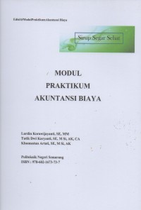 Image of Modul praktikum akuntansi biaya