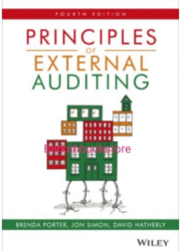 Image of Principles of External Auditing
