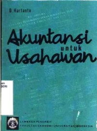 Akuntansi untuk usahawan manajemen (Management accounting)