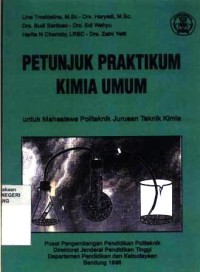 Petunjuk praktikum kimia umum untuk mahasiswa politeknik jurusan kimia