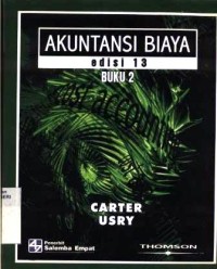 Image of Akuntansi biaya, bk. 2